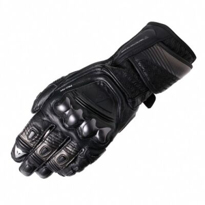 Dainese FIERO METAL závodní rukavice černé/antracitové vel.XS